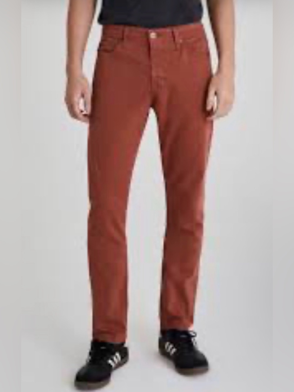 AG JEANS GRADUATE PANT DARK ORANGE 32x33 tailored leg